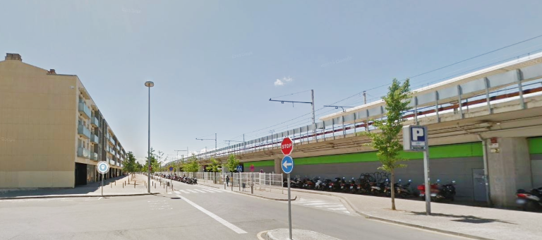 Parking Saba Estación Tren Girona